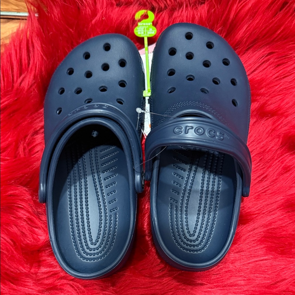 CROCS Kids Navy Blue Clogs